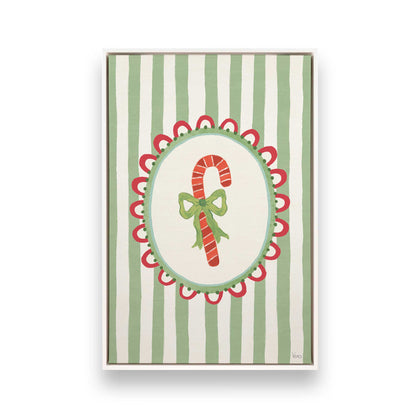 [Color:Opaque White], Picture of art in a White frame