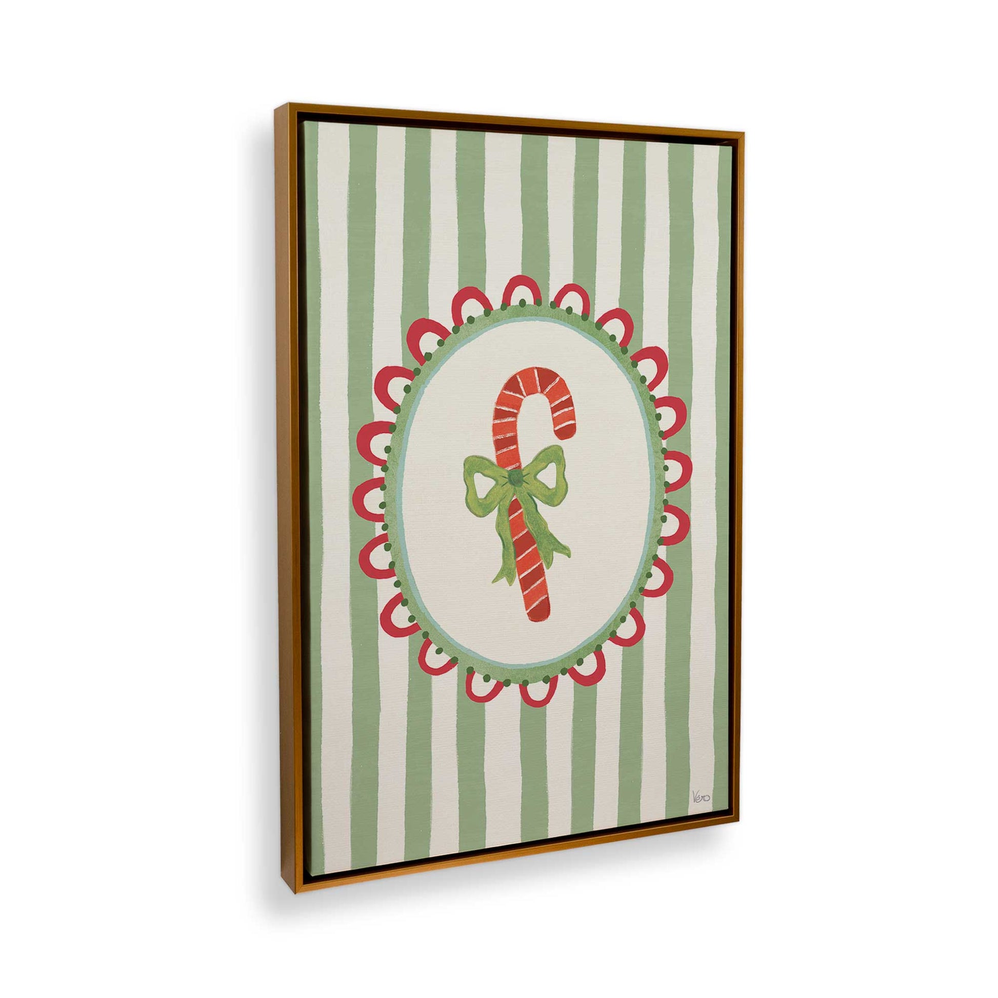 [Color:Polished Gold], Picture of the corner of the art