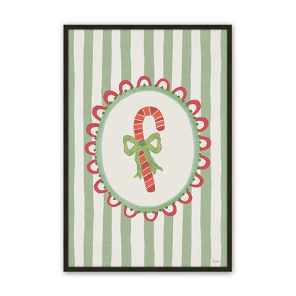 [Color:Satin Black], Picture of art in a Satin Black frame