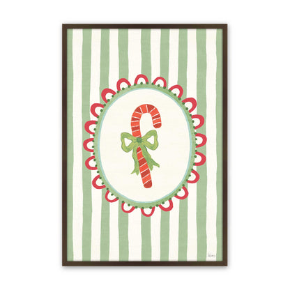 [Color:Brown], Picture of art in a Brown frame