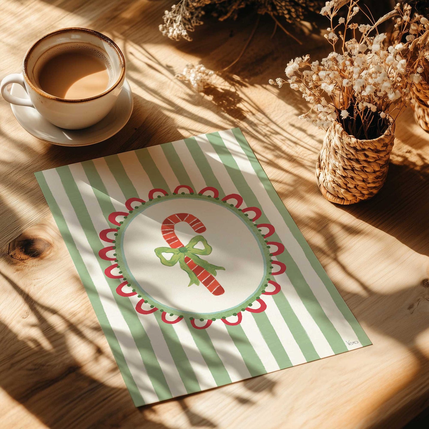 [Color:Rolled Print], Picture of close up of art