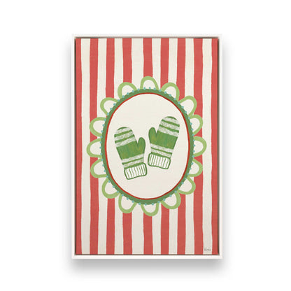 [Color:Opaque White], Picture of art in a White frame