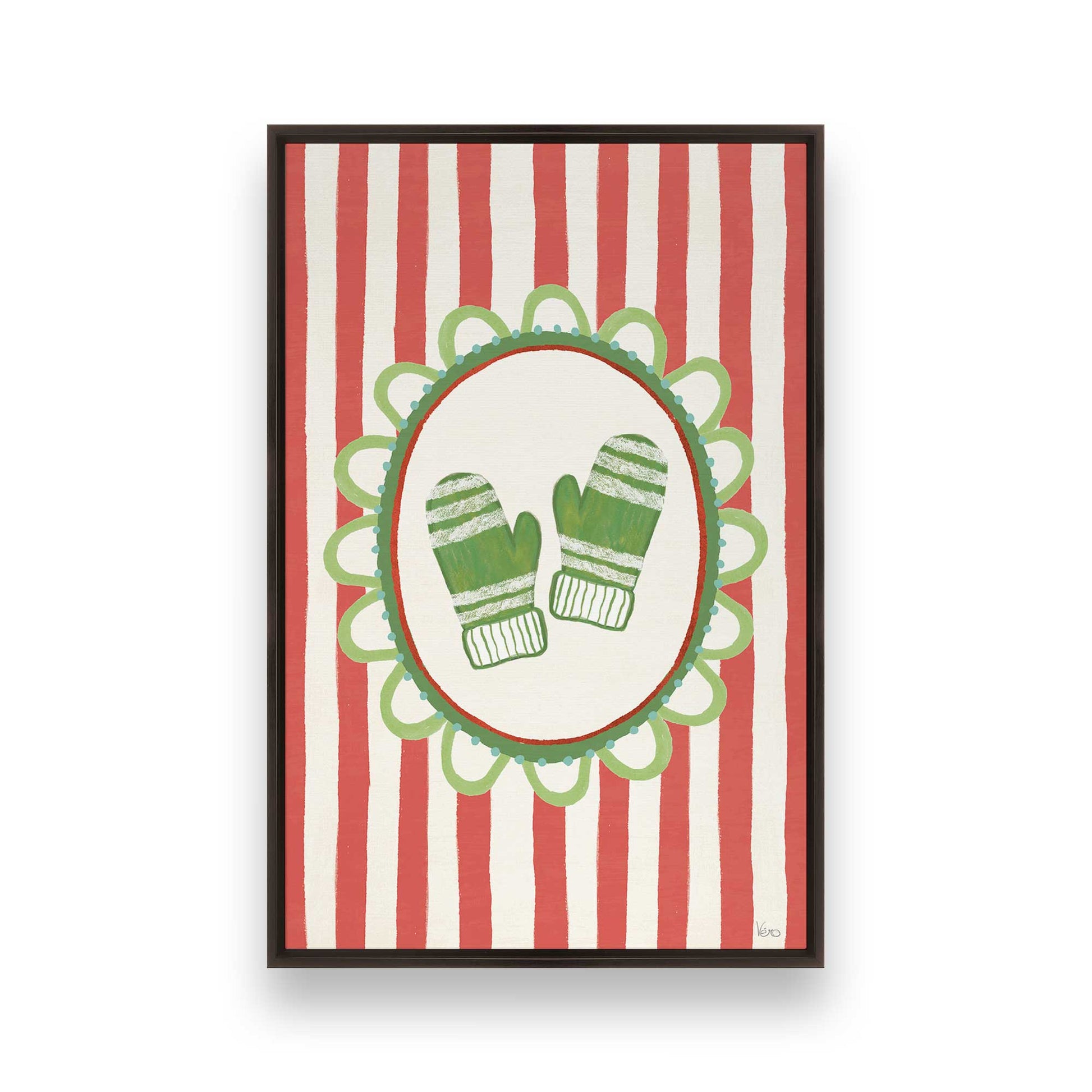 [Color:Espresso], Picture of art in a Espresso frame