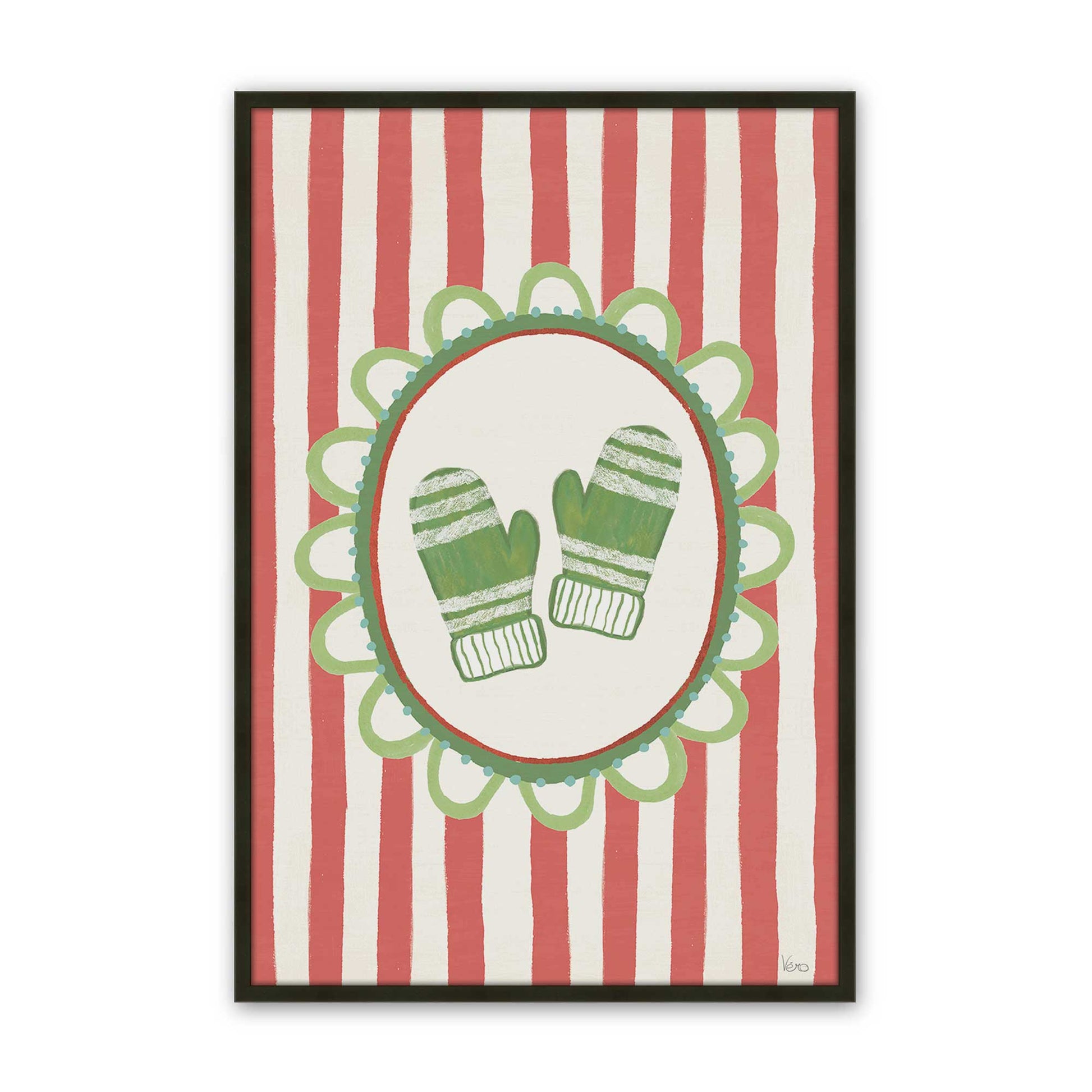 [Color:Satin Black], Picture of art in a Satin Black frame