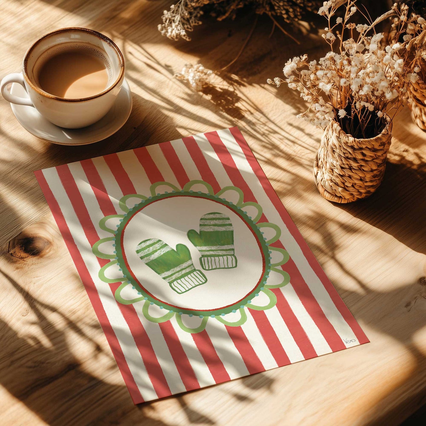 [Color:Rolled Print], Picture of close up of art