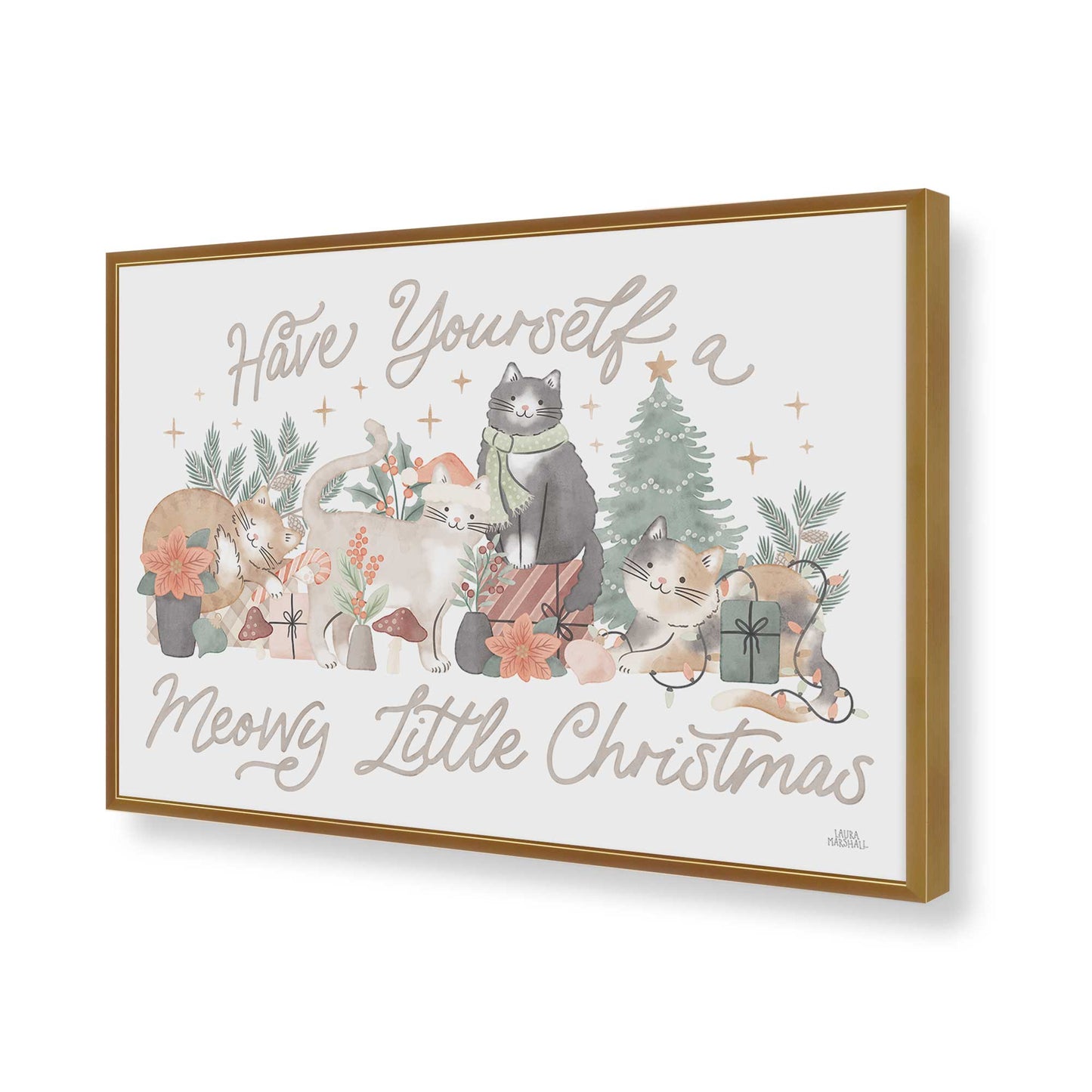 [Color:Polished Gold], Picture of art in a Polished Gold frame of the corner