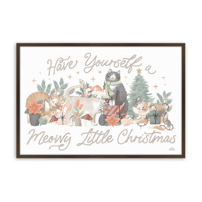 [Color:Brown], Picture of art in a Brown frame