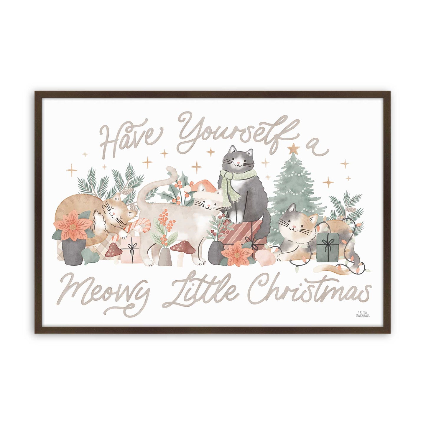 [Color:Belvinder Brown], Picture of art in a Belvinder Brown frame