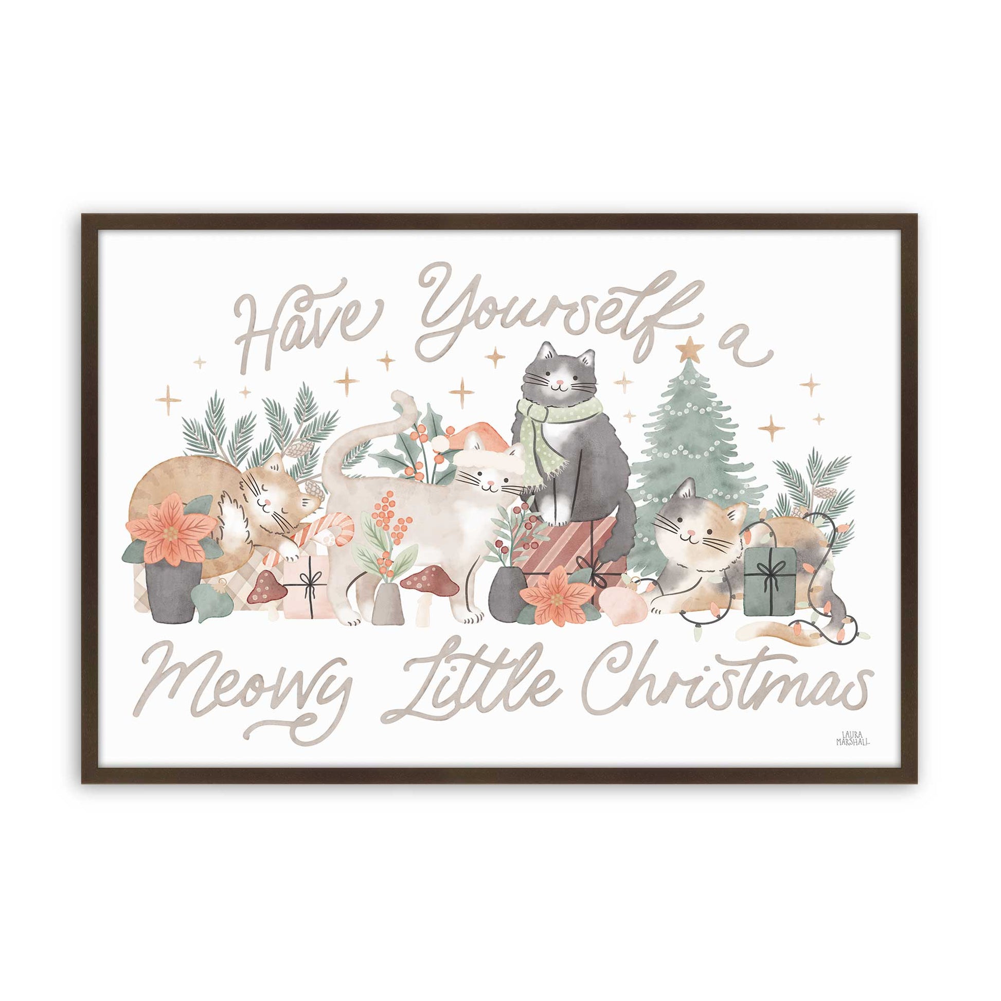 [Color:Belvinder Brown], Picture of art in a Belvinder Brown frame