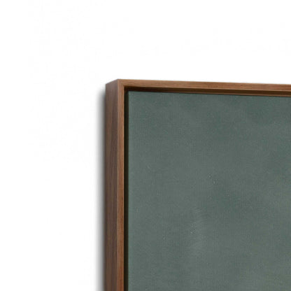 [Color:Walnut], Picture of art in a Walnut frame at an angle
