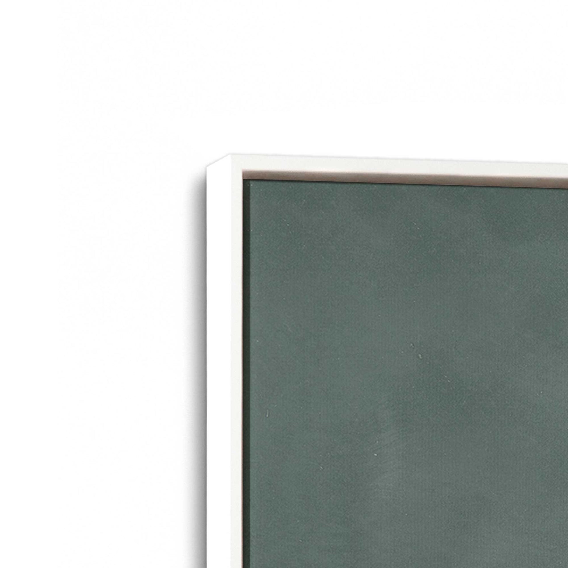 [Color:Opaque White], Picture of art in a White frame at an angle