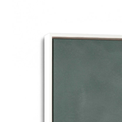 [Color:Opaque White], Picture of art in a White frame at an angle