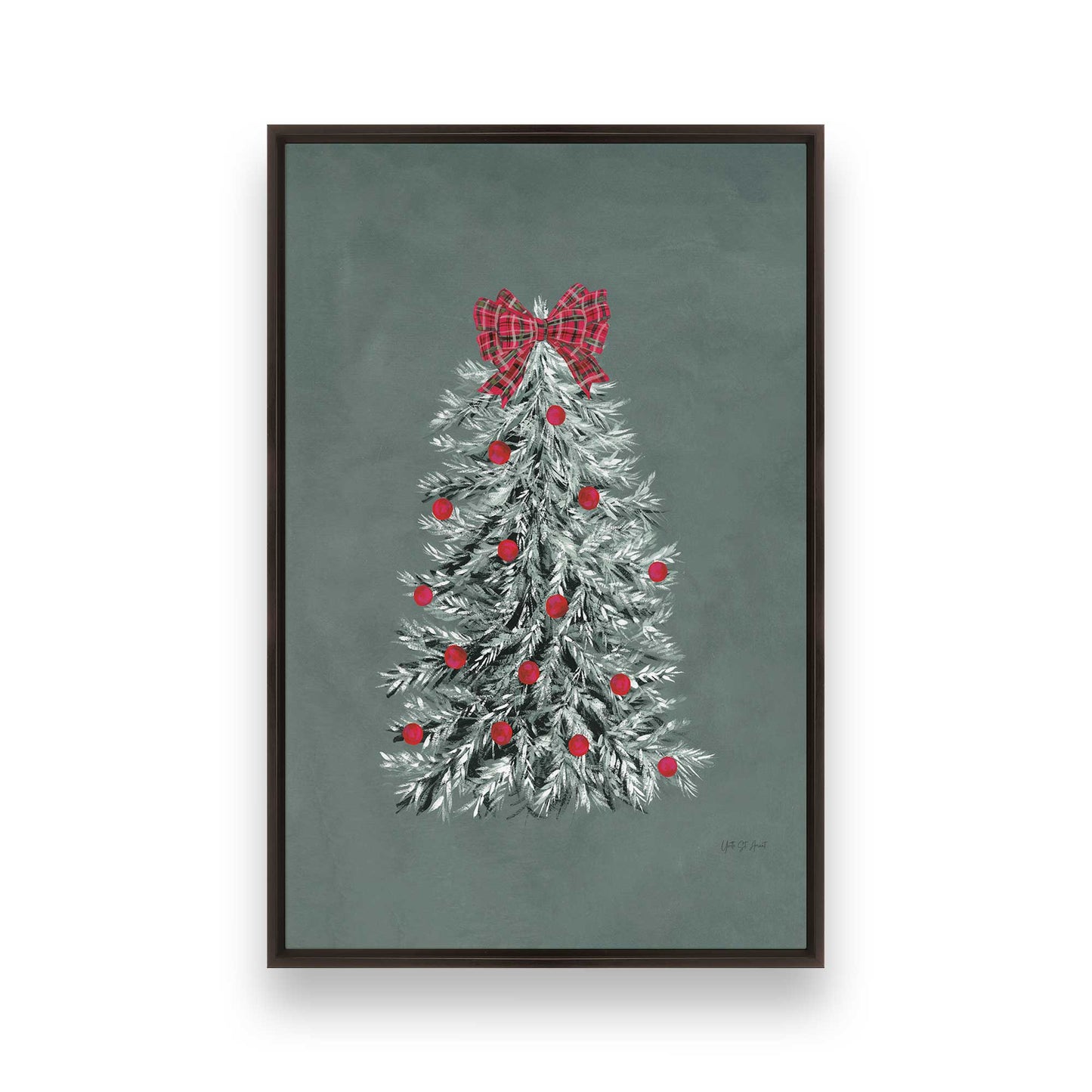 [Color:Espresso], Picture of art in a Espresso frame