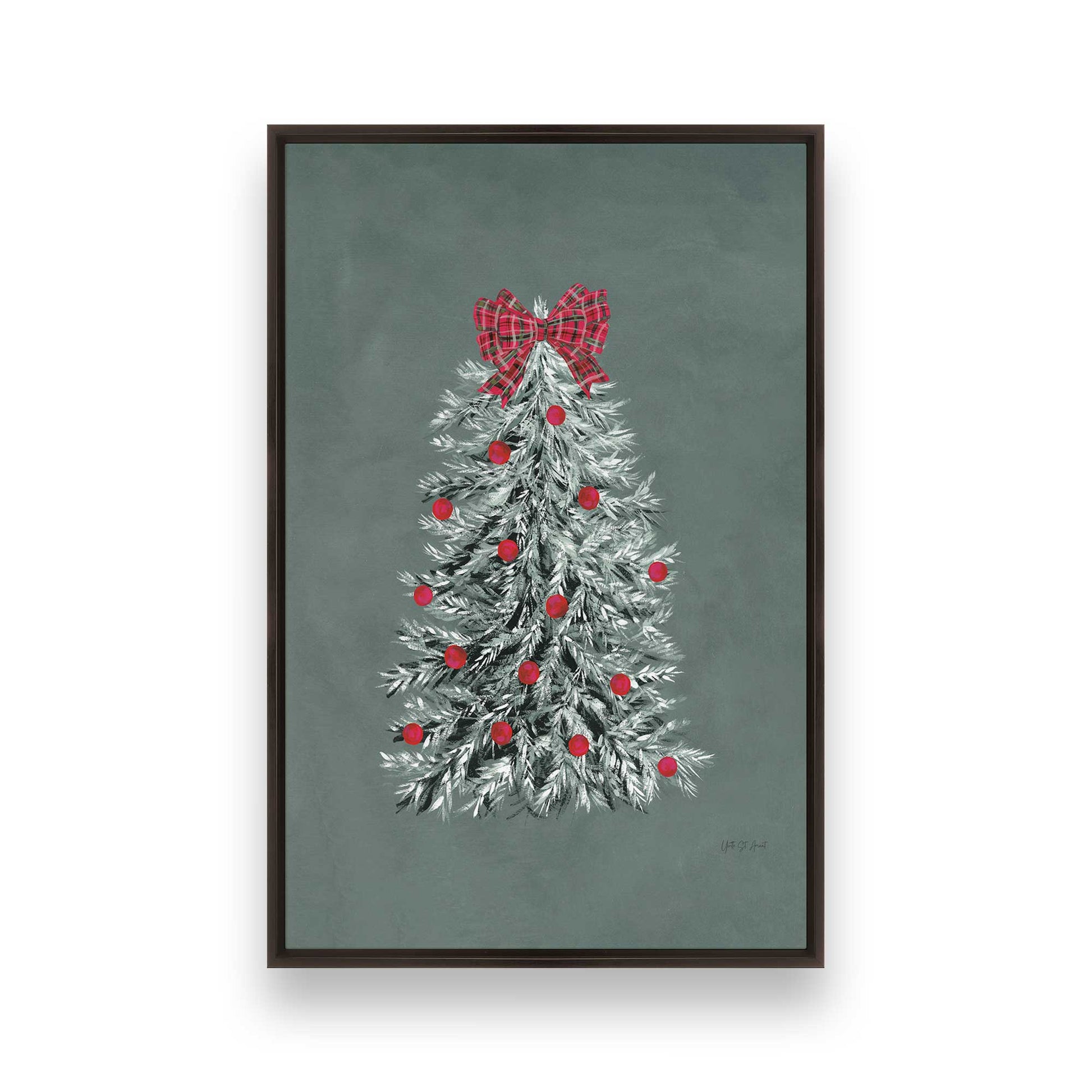 [Color:Espresso], Picture of art in a Espresso frame