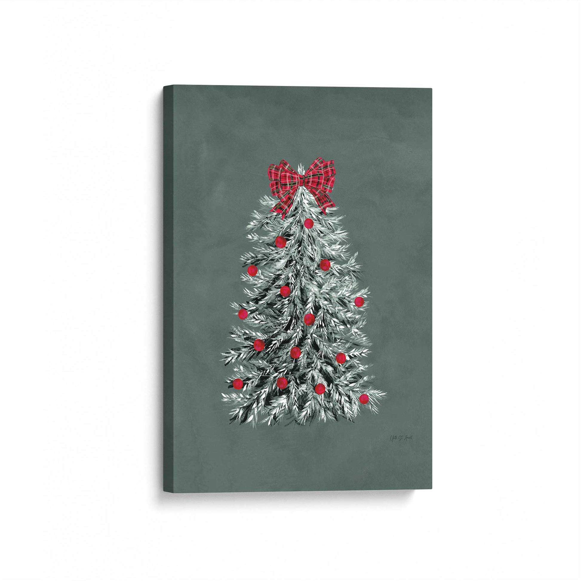 [Color:Stretched Canvas], Picture of art at an angle