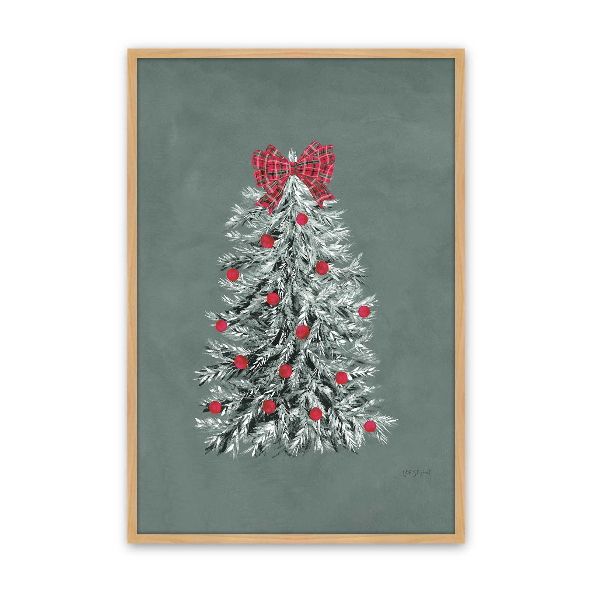 [Color:American Maple], Picture of art in a American Maple frame