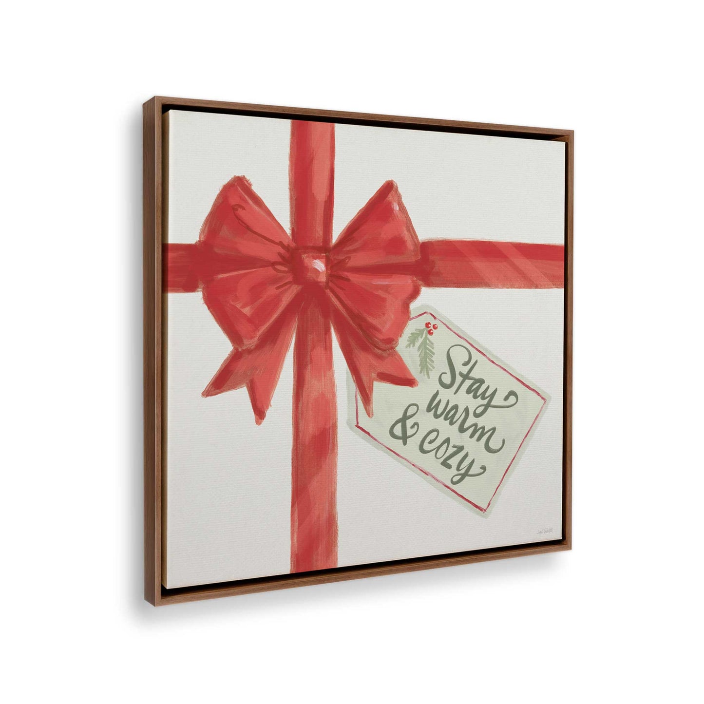 [Color:Walnut], Picture of the corner of the art