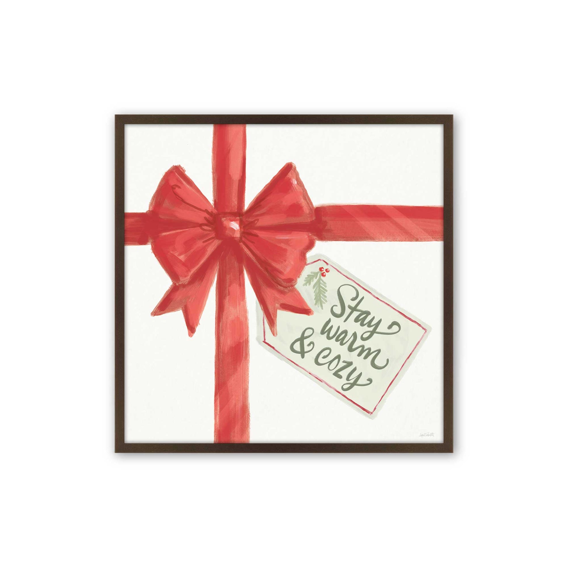 [Color:Belvinder Brown], Picture of art in a Belvinder Brown frame