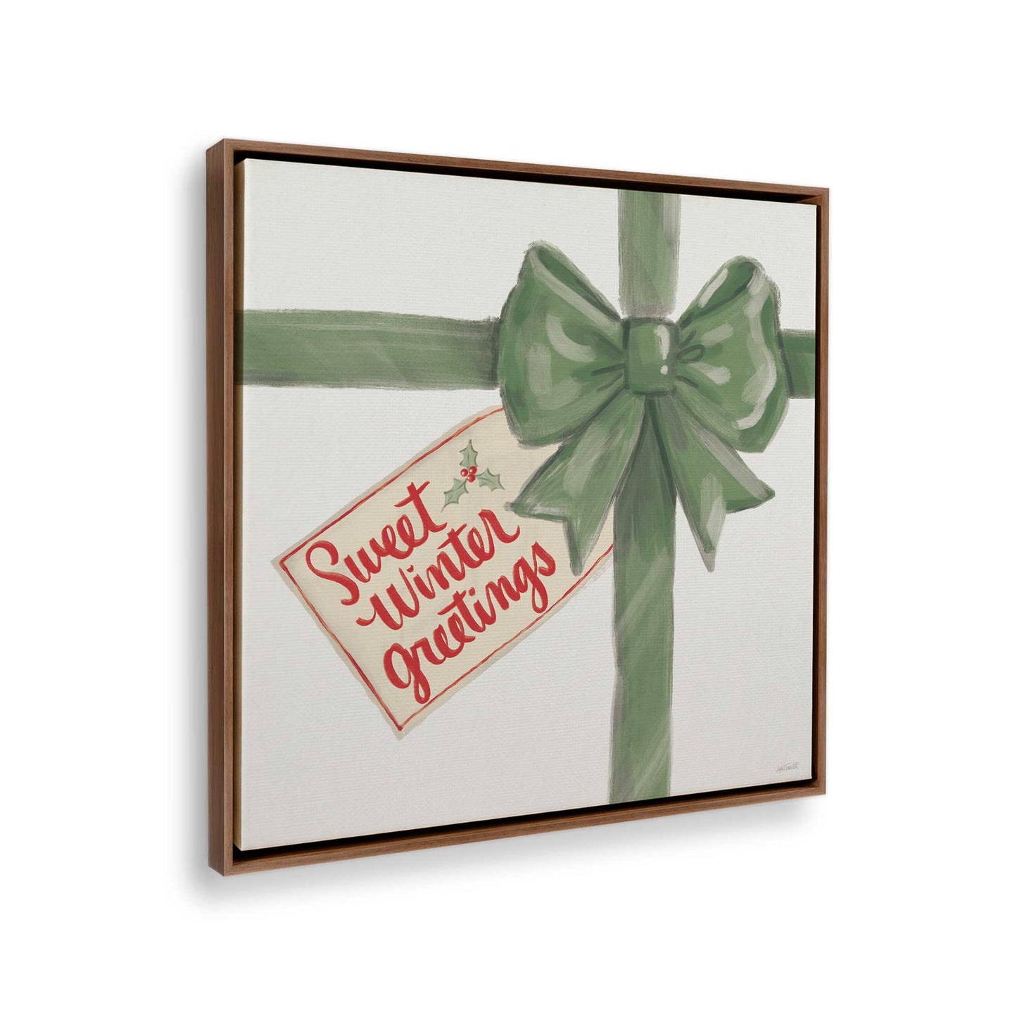 [Color:Walnut], Picture of the corner of the art