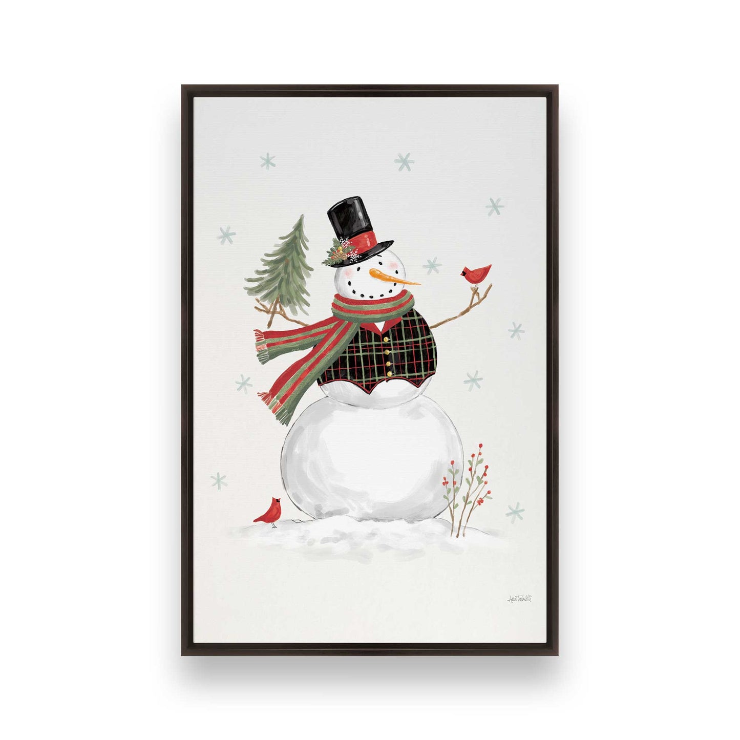 [Color:Espresso], Picture of art in a Espresso frame