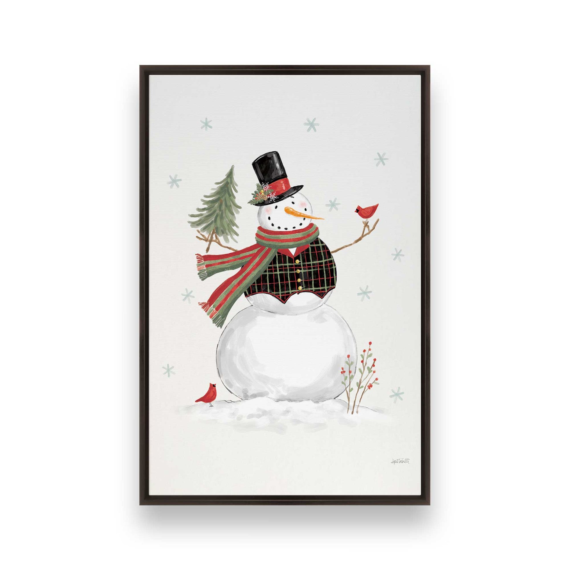 [Color:Espresso], Picture of art in a Espresso frame