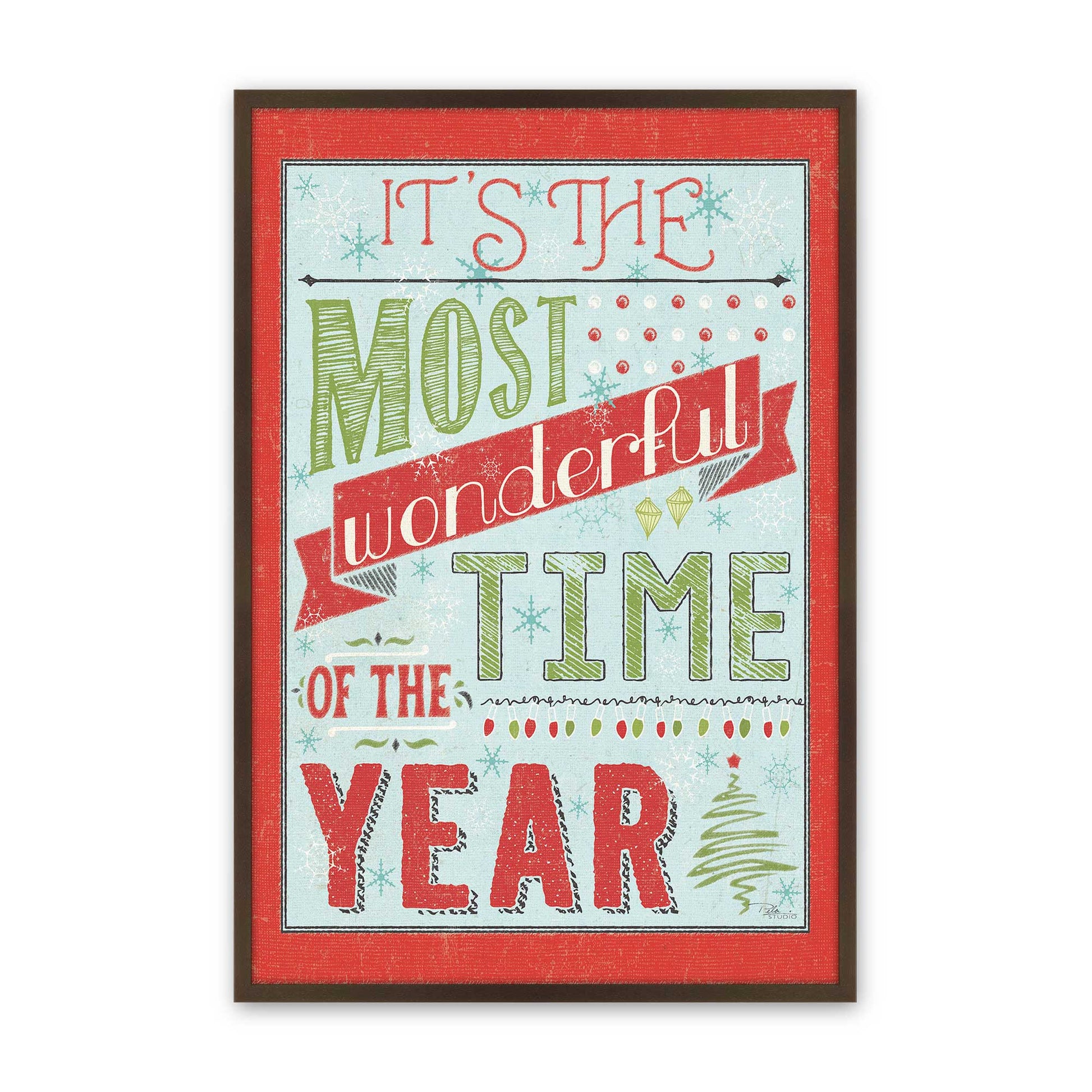 [Color:Brown], Picture of art in a Brown frame