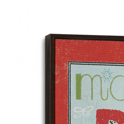 [Color:Espresso], Picture of art in a Espresso frame at an angle