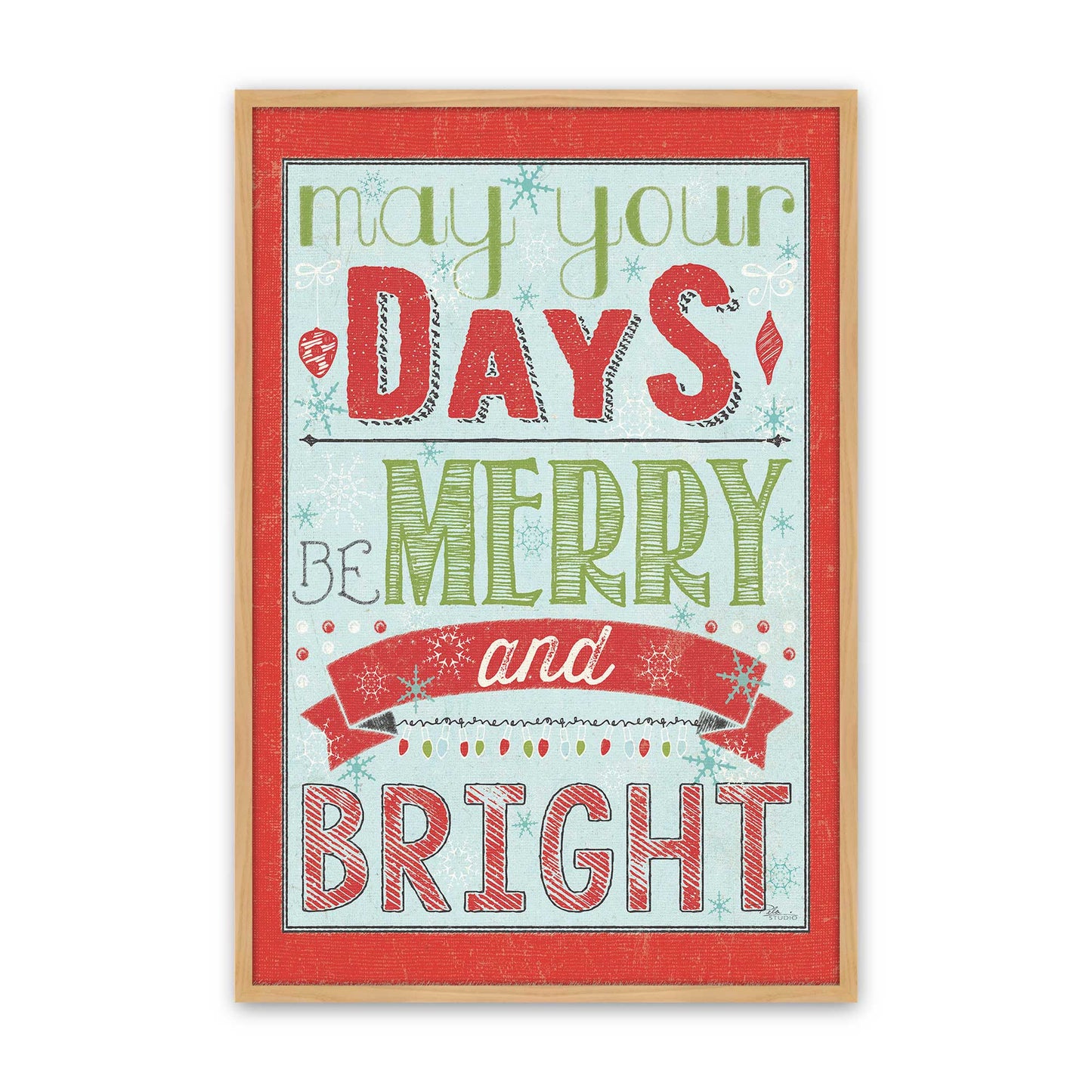 [Color:American Maple], Picture of art in a American Maple frame