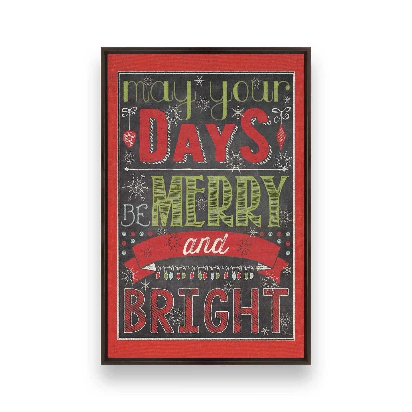 [Color:Espresso], Picture of art in a Espresso frame