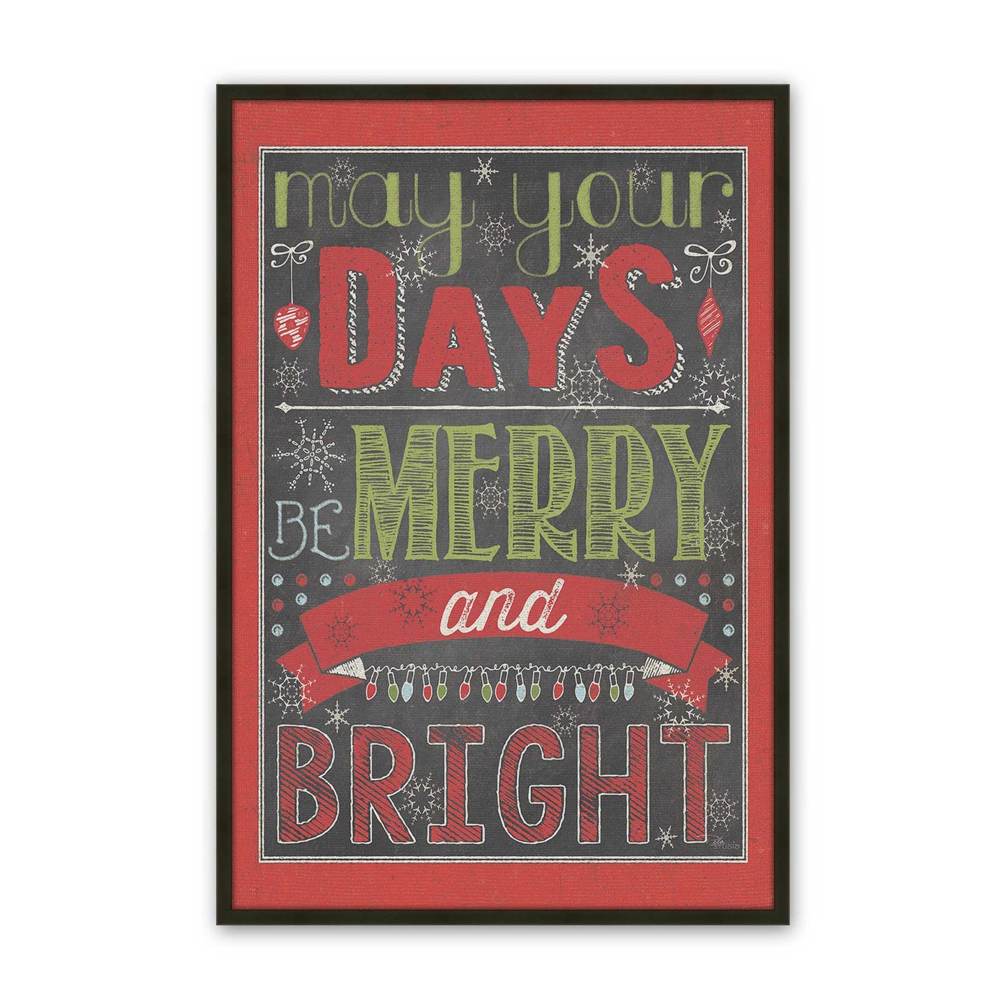 [Color:Satin Black], Picture of art in a Satin Black frame