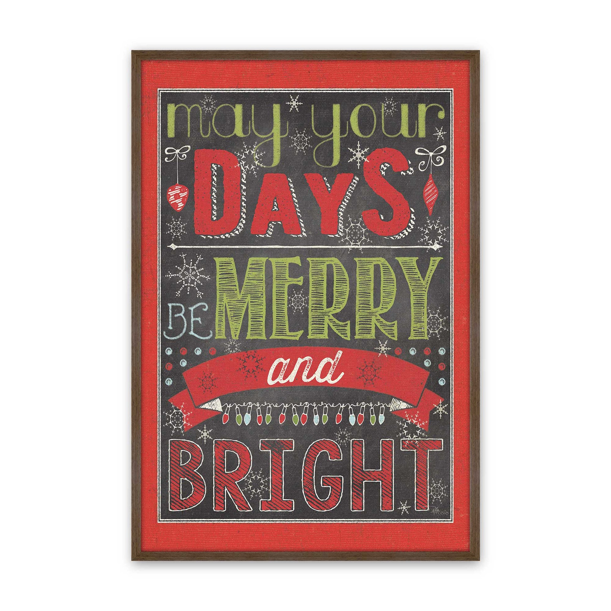 [Color:Walnut], Picture of art in a Walnut frame