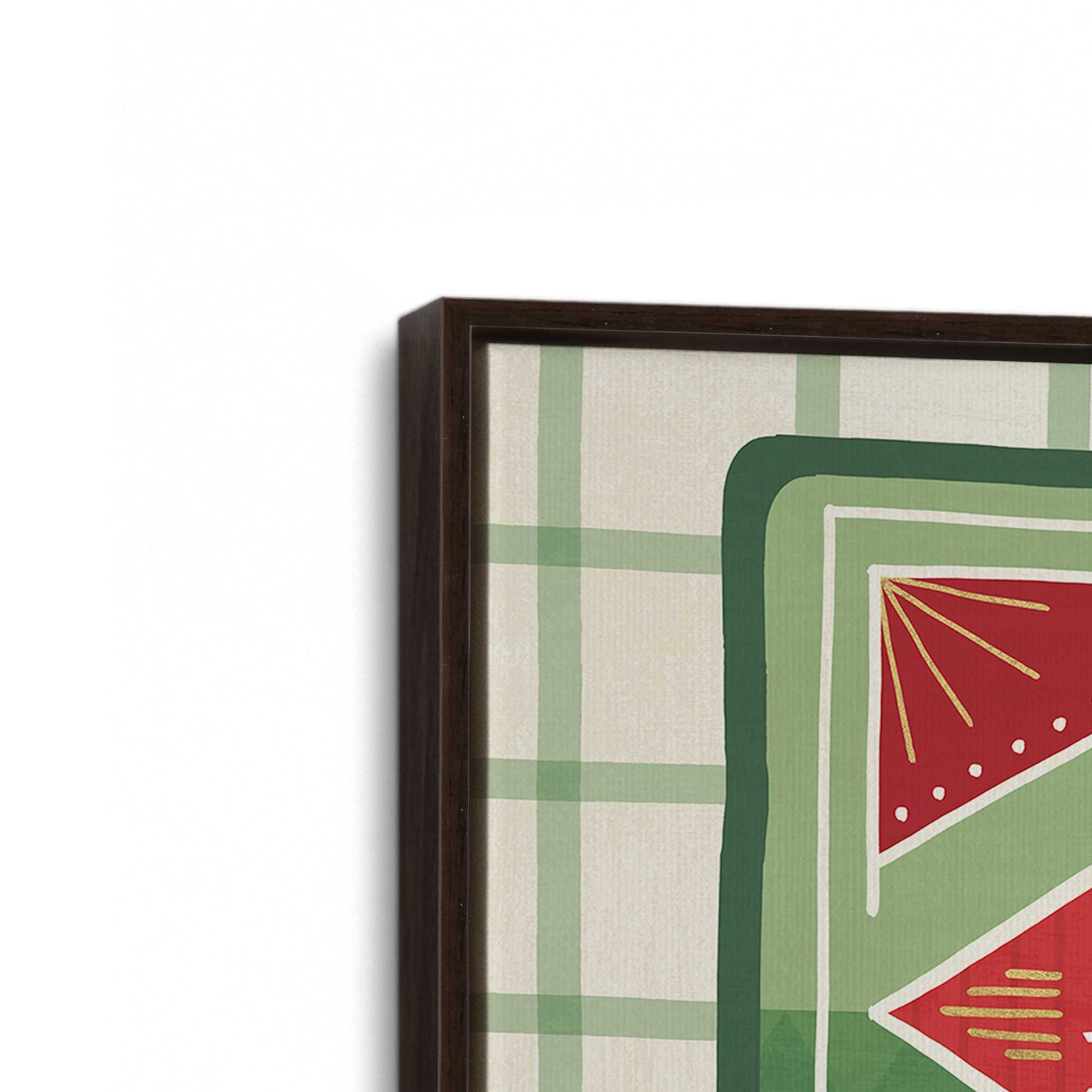 [Color:Espresso], Picture of the corner of the art