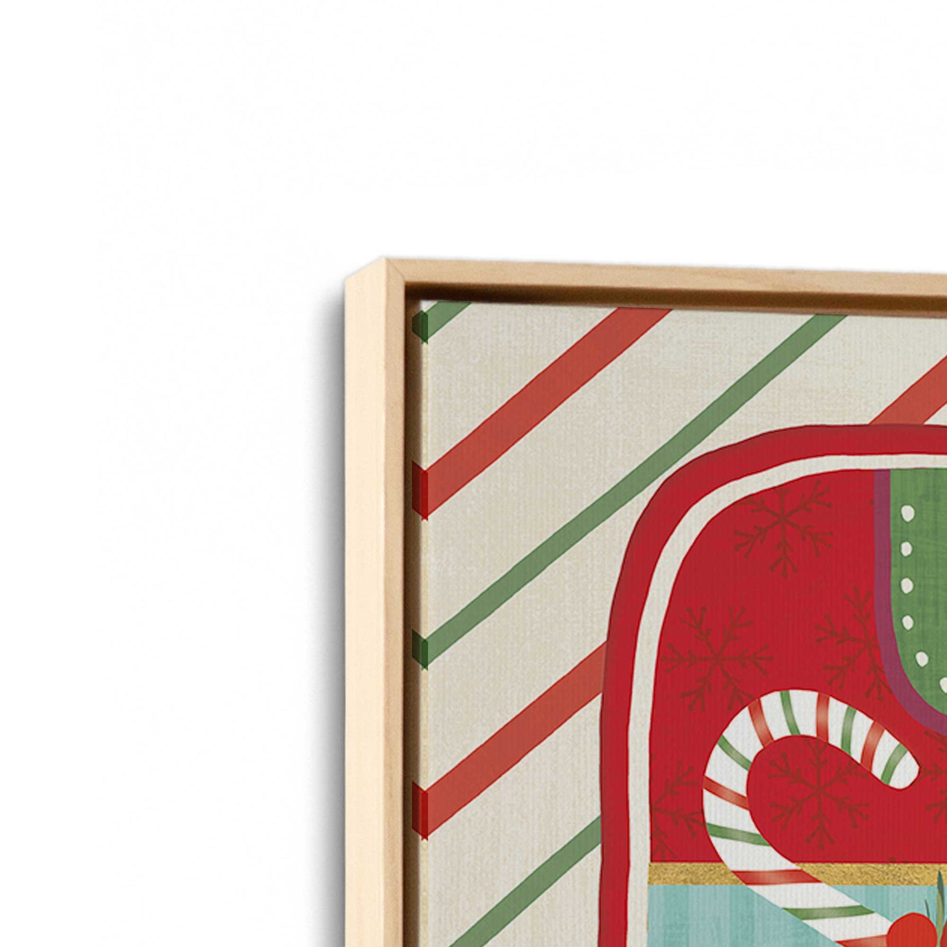 [Color:American Maple], Picture of the corner of the art