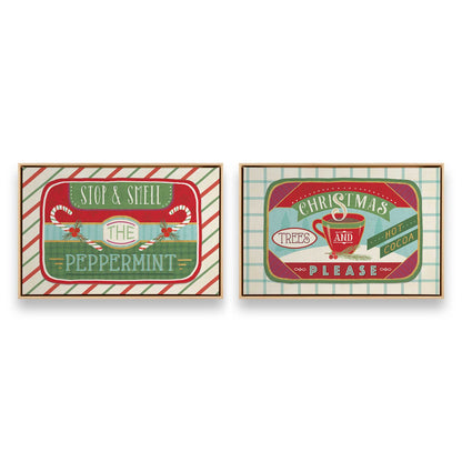 [Color:American Maple], Picture of art in a American Maple frame