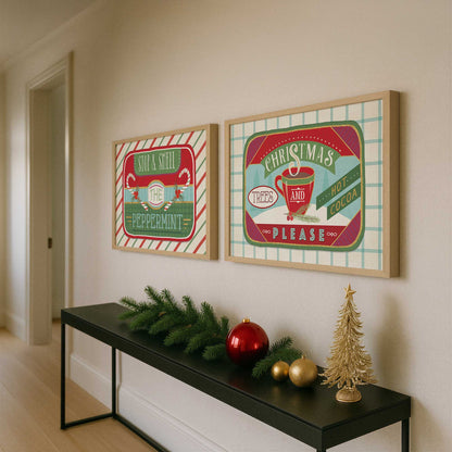 [Color:Walnut], Picture of art in a Walnut frame