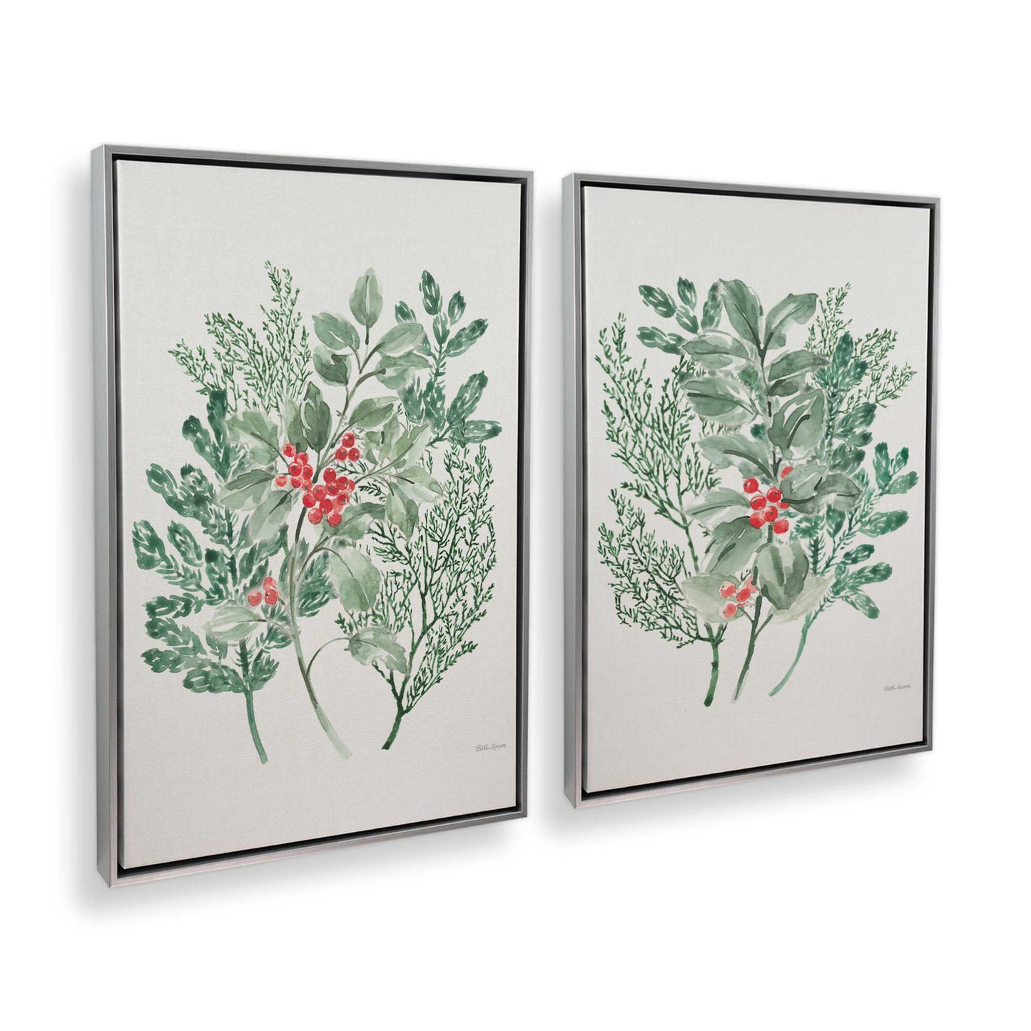 [Color:Polished Chrome], Picture of art in a Polished Chrome frame at an angle