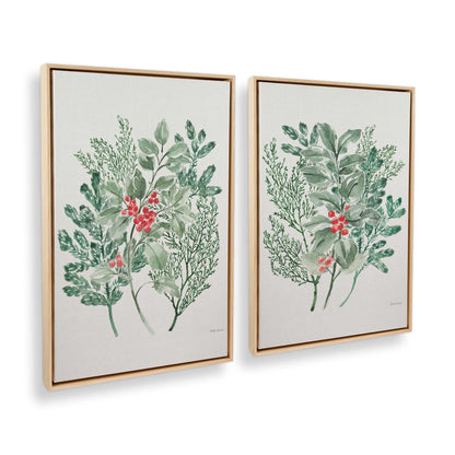 [Color:American Maple], Picture of art in a American Maple frame at an angle