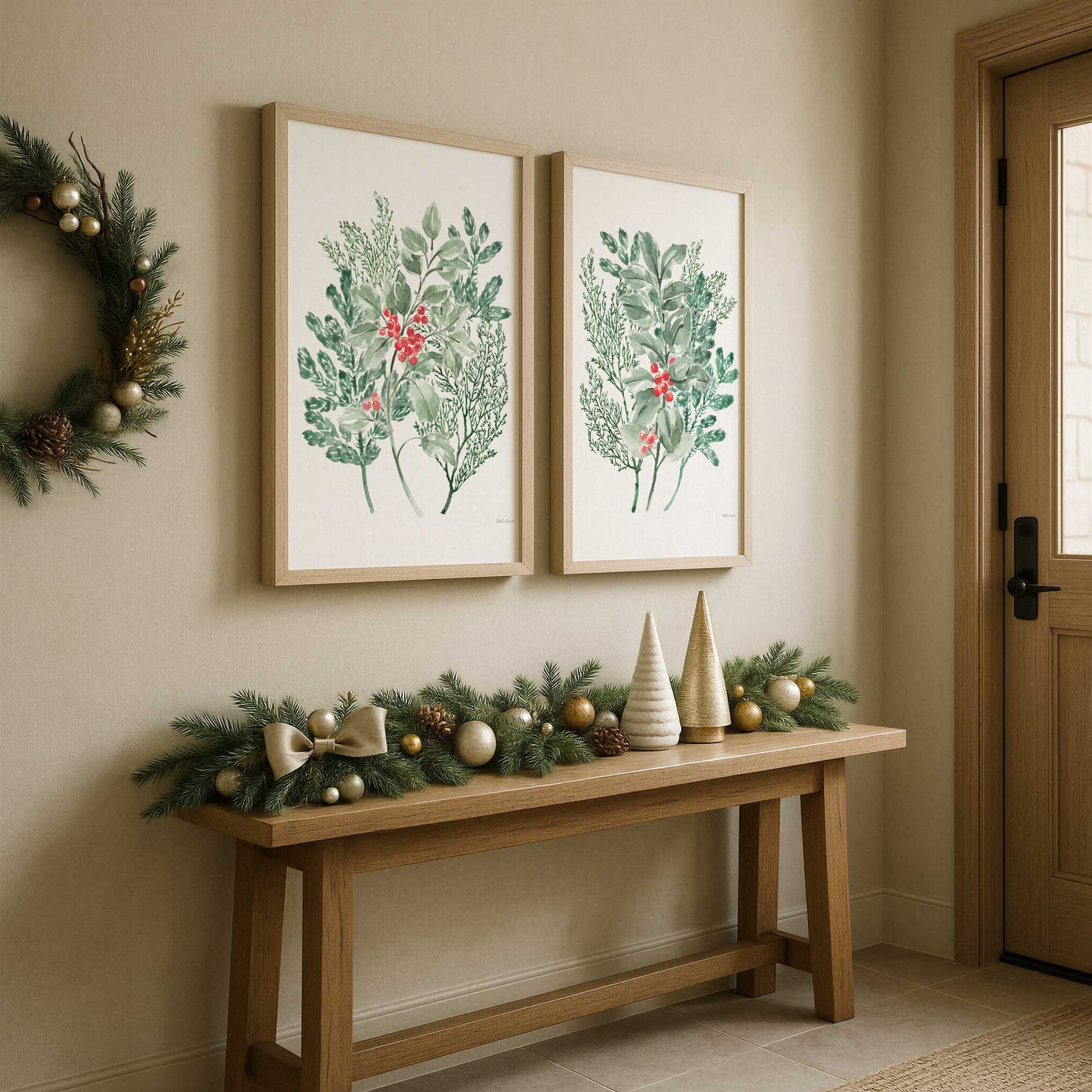 [Color:Walnut], Picture of art in a Walnut frame