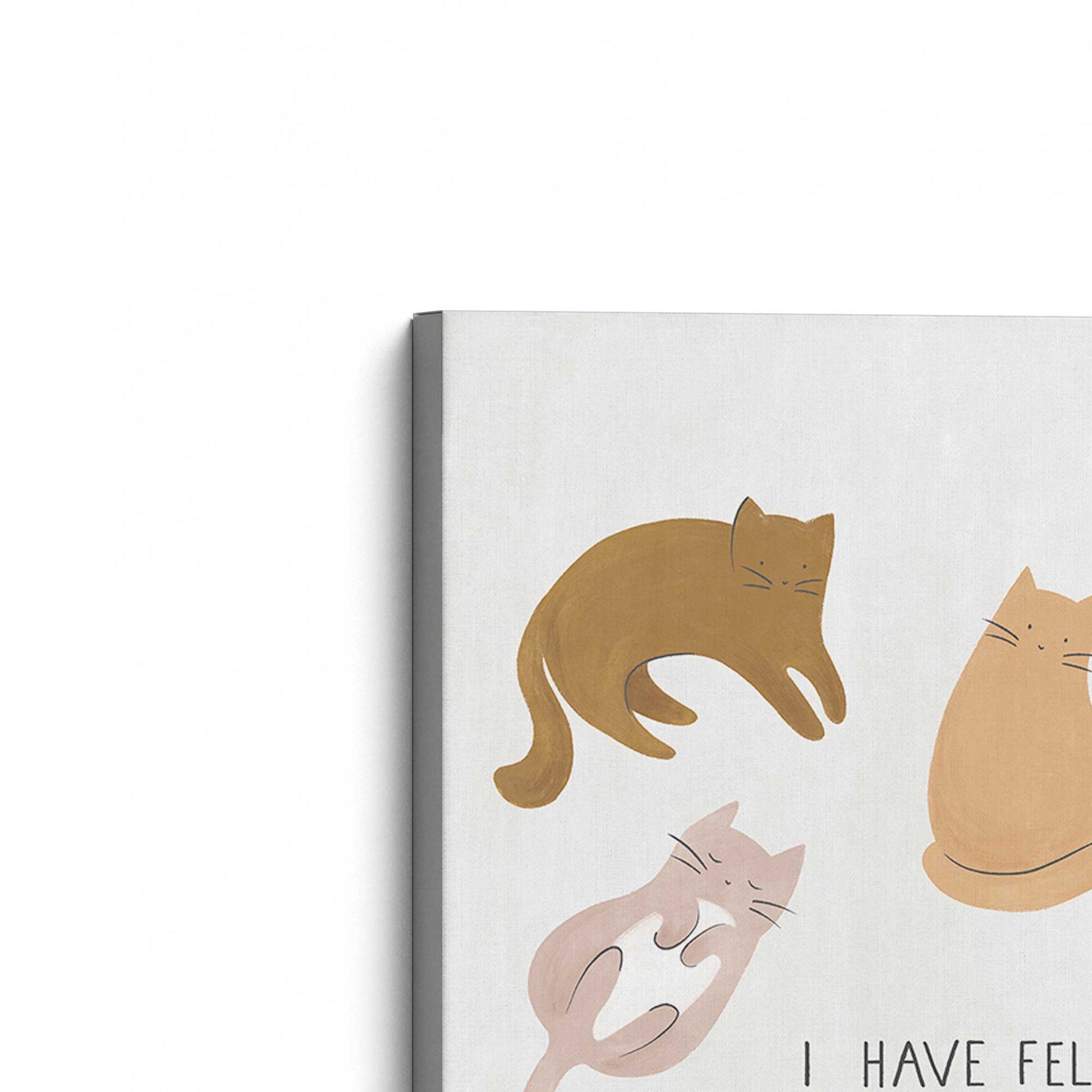 [Color:Stretched Canvas], Picture of the corner of the art