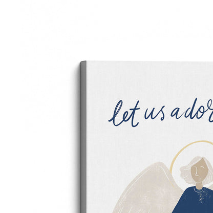 [Color:Stretched Canvas], Picture of the corner of the art