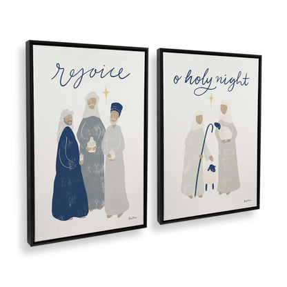 [Color:Satin Black], Picture of art in a Satin Black frame at an angle