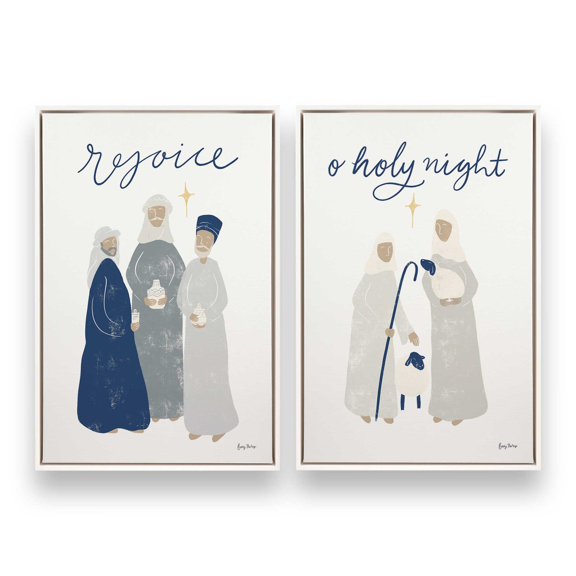 [Color:Opaque White], Picture of art in a White frame