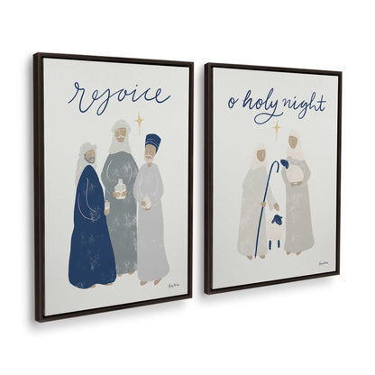 [Color:Espresso], Picture of art in a Espresso frame at an angle