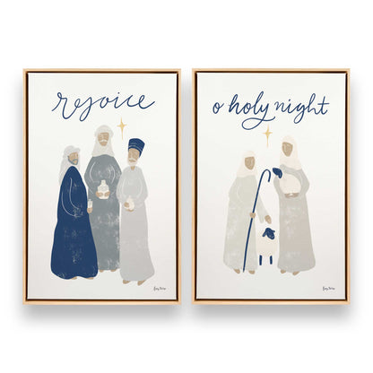 [Color:American Maple], Picture of art in a American Maple frame