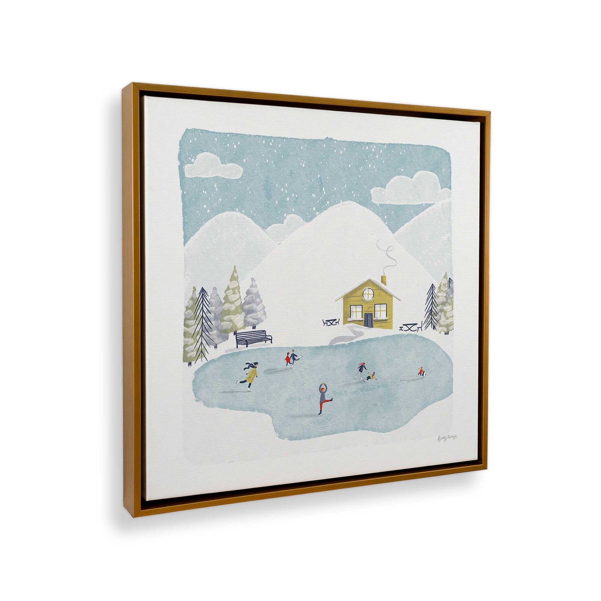 [Color:Polished Gold], Picture of the corner of the art