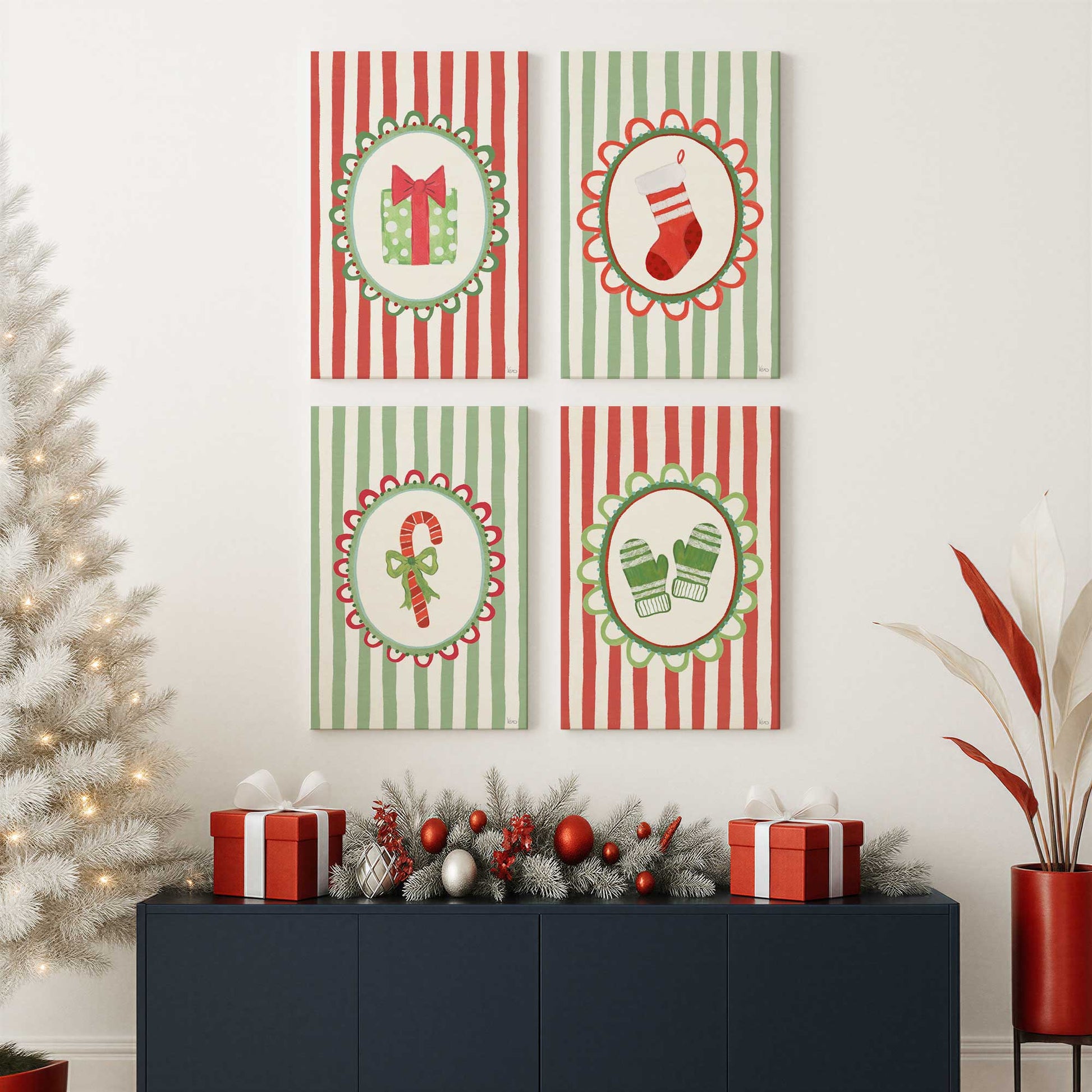 [Color:Walnut], Picture of art in a Walnut frame