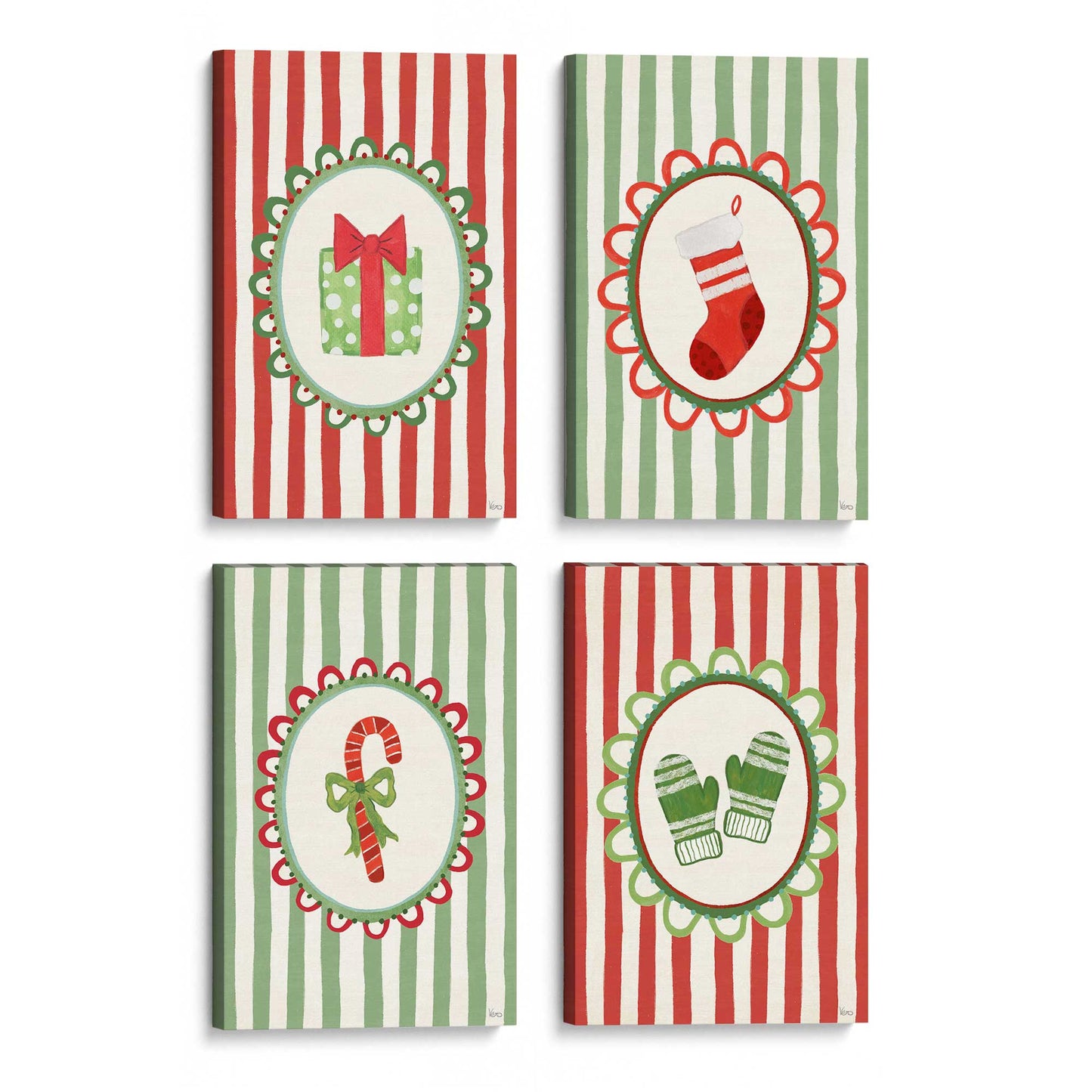 [Color:Stretched Canvas], Picture of the corner of the art