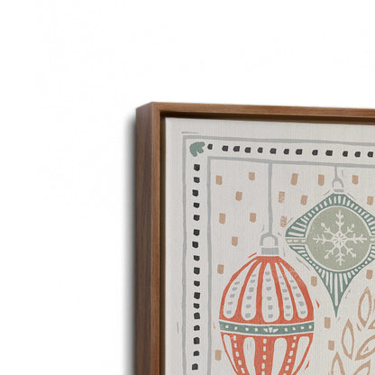 [Color:Walnut], Picture of art in a Walnut frame at an angle