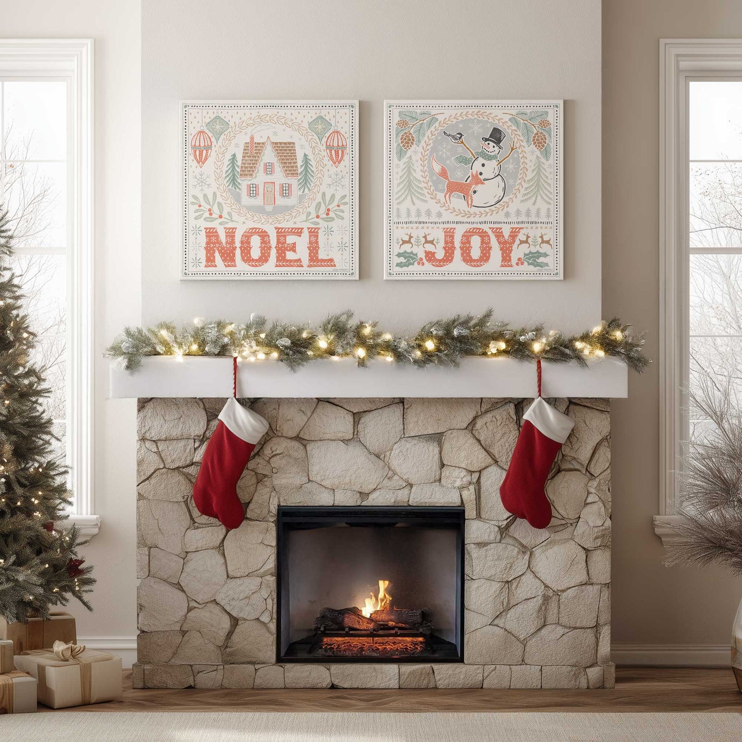 [Color:Opaque White], Picture of art in a White frame