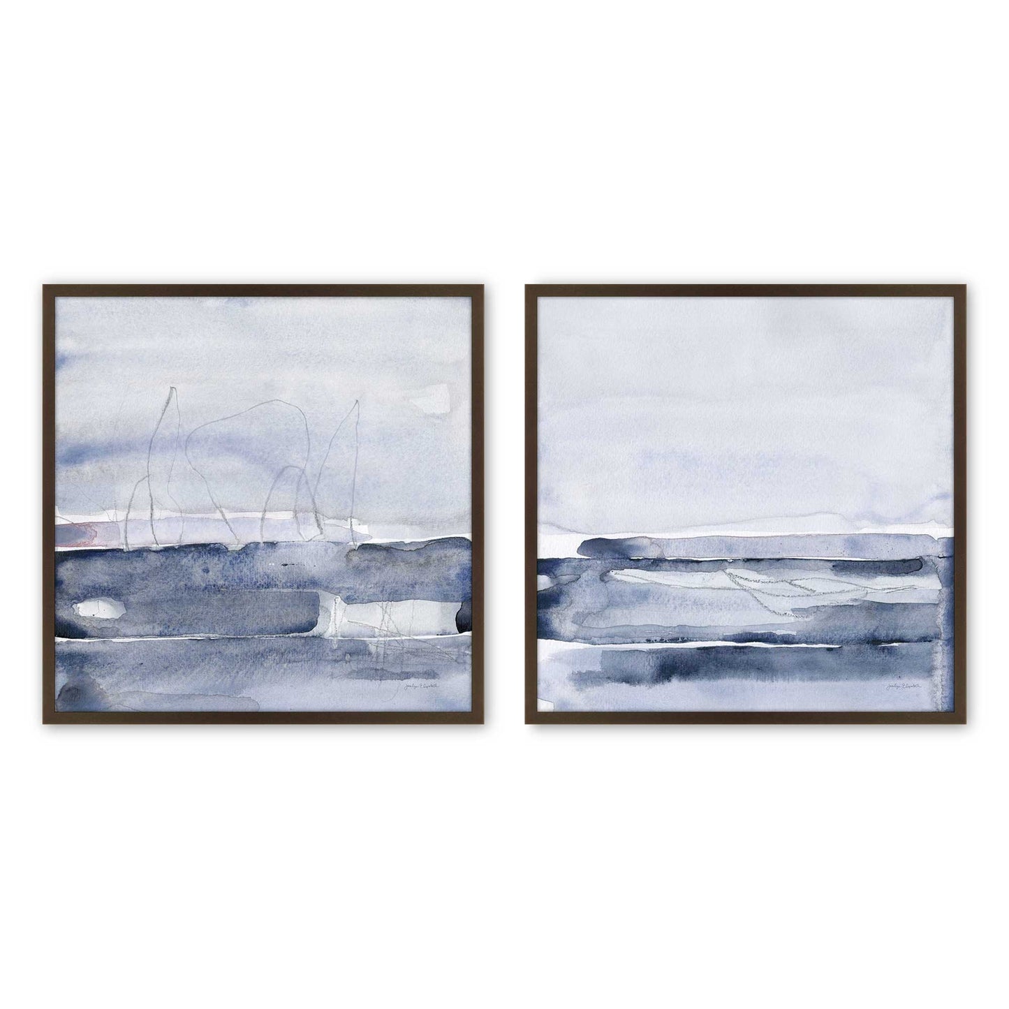 [Color:Belvinder Brown], Picture of art in a Belvinder Brown frame